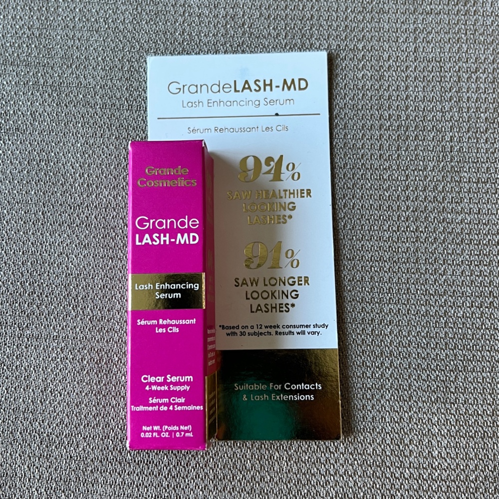 GrandeLASH-MD Lash Enhancing Serum - Travel Size - New